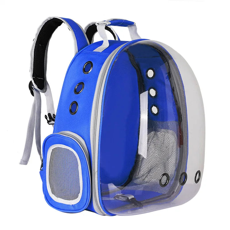 sac à dos bulle pour chat bleu Snooze